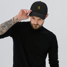 Load image into Gallery viewer, &quot;SK with single key on sides&quot; Distressed Dad Hat
