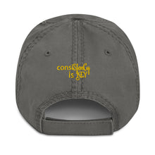 Load image into Gallery viewer, &quot;SK with single key on sides&quot; Distressed Dad Hat
