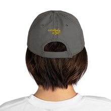 Load image into Gallery viewer, &quot;SK with single key on sides&quot; Distressed Dad Hat
