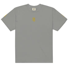 Load image into Gallery viewer, &quot;SK with single KEY on sleeves&quot; Unisex garment-dyed heavyweight t-shirt
