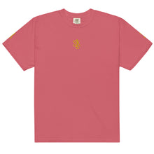 Load image into Gallery viewer, &quot;SK with single KEY on sleeves&quot; Unisex garment-dyed heavyweight t-shirt
