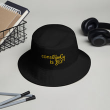 Load image into Gallery viewer, Bucket Hat &quot;consiStenCy is KEY (Embroidered)&quot; BIG font
