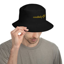 Load image into Gallery viewer, Bucket Hat &quot;consiStenCy is KEY (Embroidered)&quot; (Long ways)
